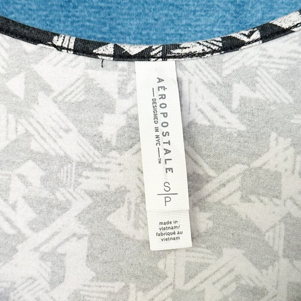 Aeropostale Geometric Fit & Flare Summer Dress, Size S - Picture 3 of 5